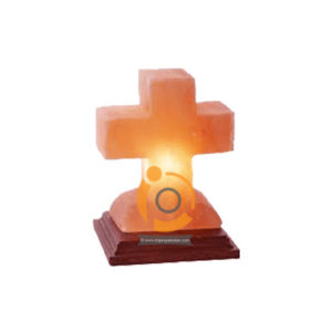 Himalayan Cross 1 Shape Salt Lamp