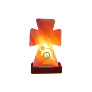 Himalayan Cross 3 Shape Salt Lamp