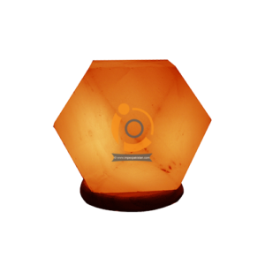 Himalayan Diamond Or Octagon Shape Salt Lamp