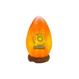 Himalayan Egg Shape Salt Lamp 5 X 7 Inches