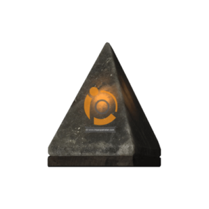 Himalayan Grey Pyramid Shape Salt Lamp