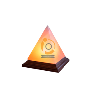 Himalayan Pyramid Shape Salt Lamp 5 X 6 Inches