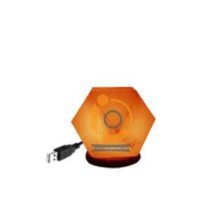 Himalayan Salt Cylinder Shape Mini Usb Lamp