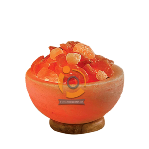 Himalayan Salt Fire Bowl With Chunks 6″ X 4″ Inches