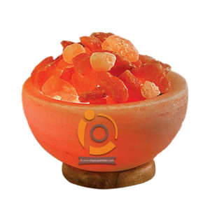 Himalayan Salt Fire Bowl With Chunks 8″ X 4″ Inches