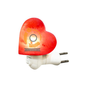 Himalayan Salt Heart Shape Night Lamp