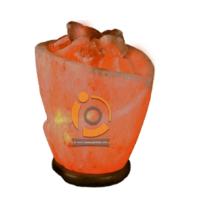 Himalayan Salt Vass Shape Fire Bowl