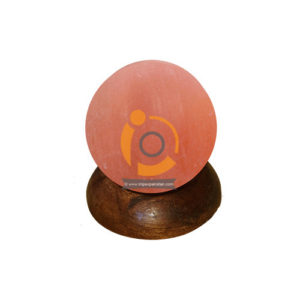 Himalayan Salt Massage Round Balls With Wooden Base