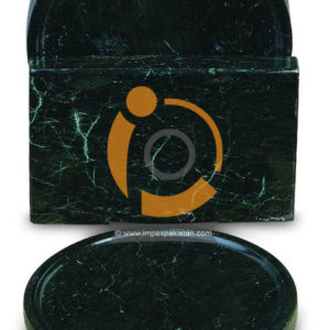 OnyxMarble Coaster Set