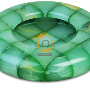 OnyxMarble Ashtray Colored Patchwork