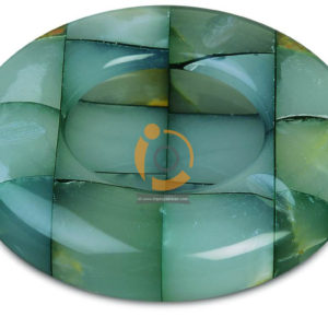 OnyxMarble Ashtray Colored Patchwork