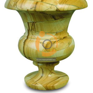 OnyxMarble Bottom Round Shape Flower Vase