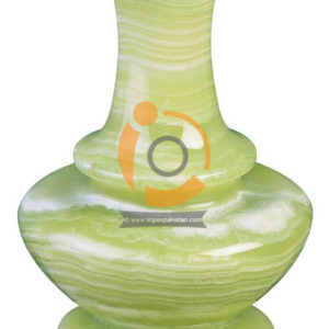 OnyxMarble Bottom Round Shape Flower Vase