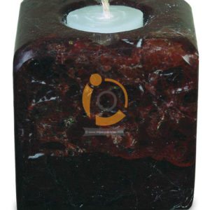 OnyxMarble Cube Shape Candle Holder