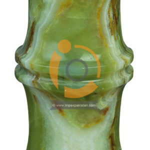 OnyxMarble Cylinder Shape Flower Vase