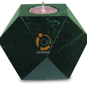 OnyxMarble Diamond Shape Candle Holder