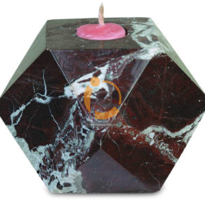 OnyxMarble Diamond Shape Candle Holder