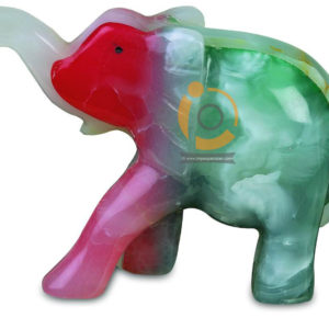 OnyxMarble Elephant Colored Patchwork