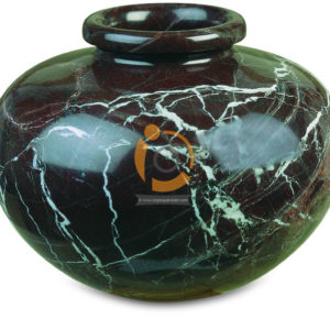 OnyxMarble Half Round Shape Flower Vase