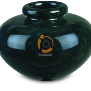 OnyxMarble Half Round Shape Flower Vase