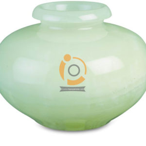 OnyxMarble Half Round Shape Flower Vase