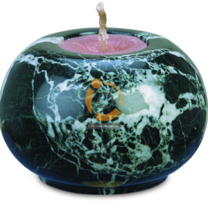 OnyxMarble Oval Shape Tealight Candle Holder