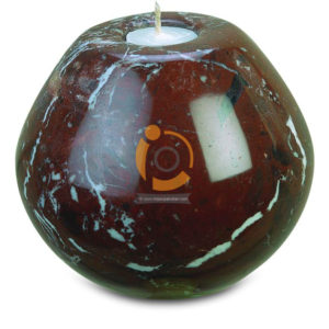 OnyxMarble Pear Shape Tealight Candle Holder