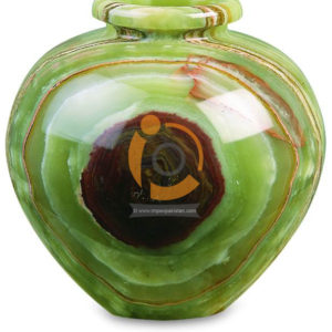 OnyxMarble Round Shape Flower Vase