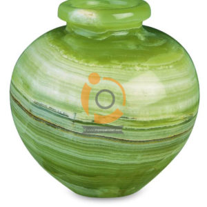 OnyxMarble Round Shape Flower Vase