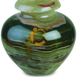 OnyxMarble Round Shape Flower Vase