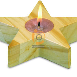 OnyxMarble Star Candle Holder