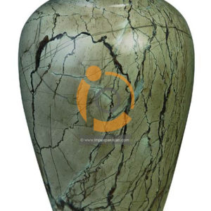 OnyxMarble Traditional Clay Pot Shape Flower Vase